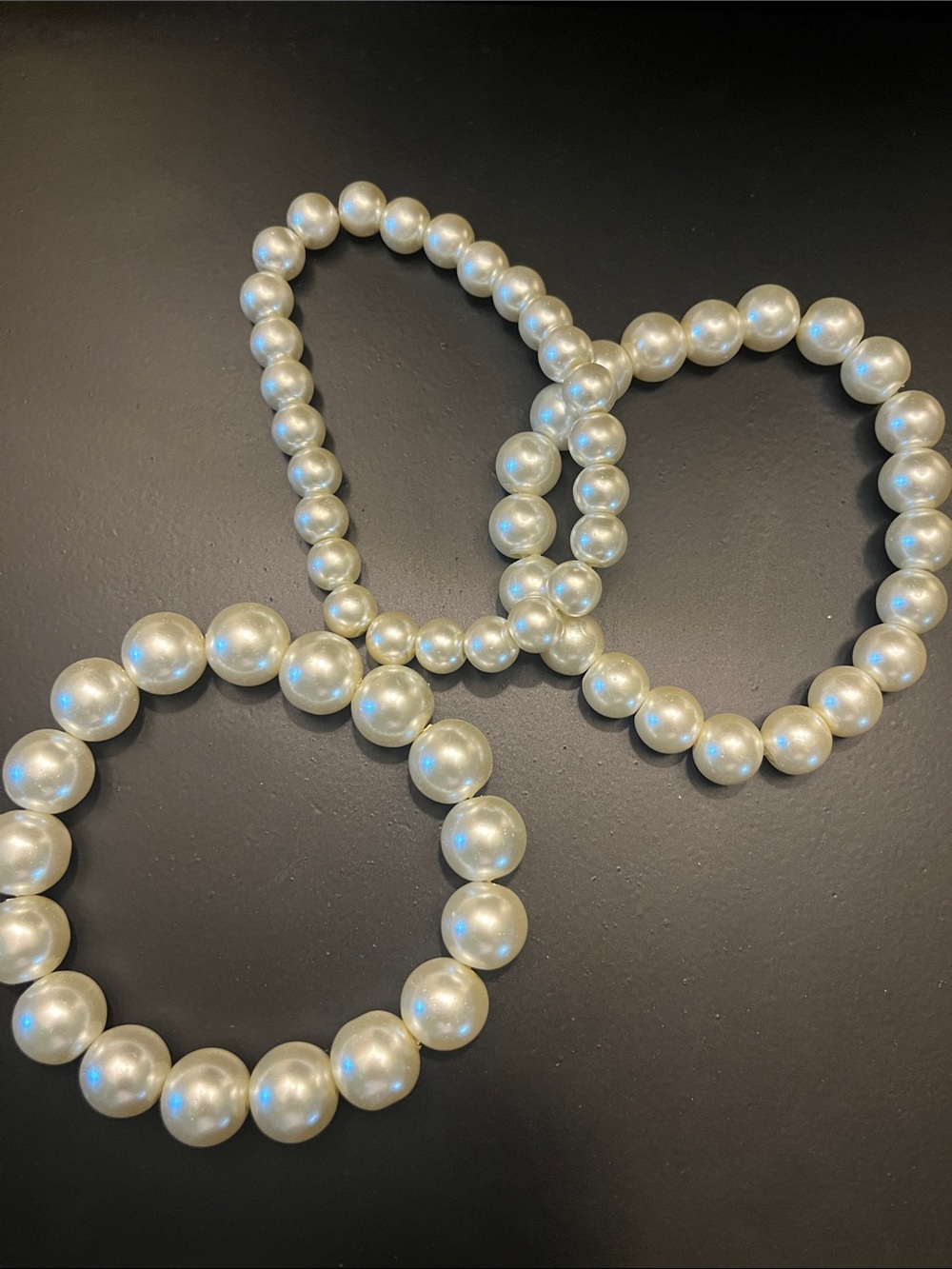 Classic Ivory Pearl Stretch Bracelet - Elegant Women’s Jewelry